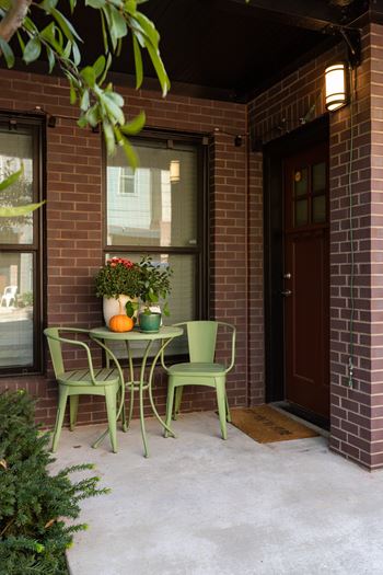 Outdoor porch